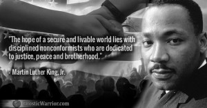 The hope of a secure and livable world lies with disciplined ...