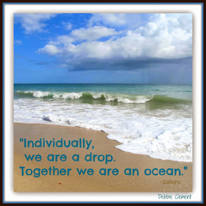 Ocean Quote of Teamwork and Togetherness from Debbie Clement ...