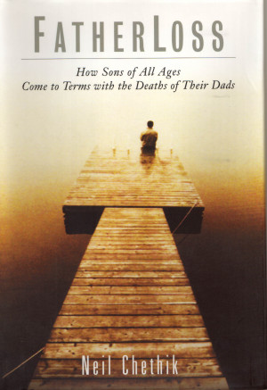 Book cover (jpg) for Neil book, FatherLoss