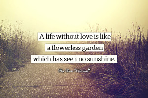 Life without Love Quotes