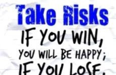Quotes about not taking risks