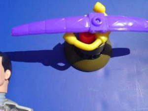 Inspector Gadget Complete McDonalds 1999 Toy Action Figure 6 Pieces