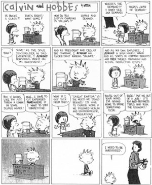 Calvin and Hobbes Supply and Demand