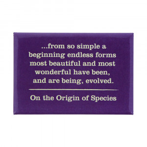 Home / From so simple a beginning... Darwin quote fridge magnet