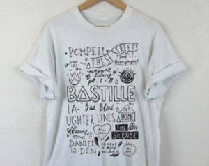 Bastille Bad Blood T-shirt, Bastille 2015, Bastille Collage, Bastille ...