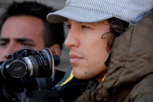 Cary Fukunaga on the set of 'Sin Nombre.'. © Focus Features
