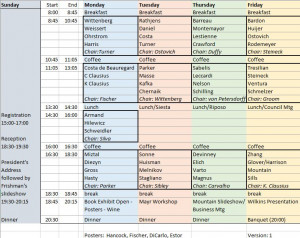 Study Schedule