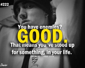 Eminem Enemies Quote