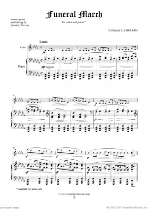 Wedding March Violin Sheet Music