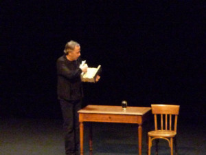 Le Point sur Robert, spectacle de Fabrice Luchini