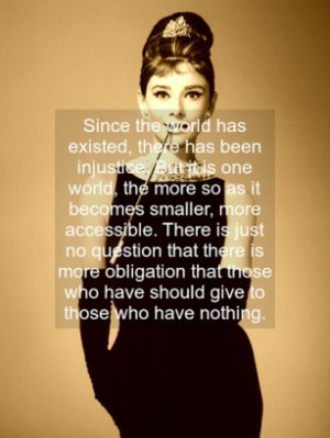 Audrey Hepburn quotes, is an app that brings together the most iconic ...