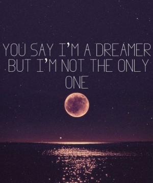 , dream, dreamer, love, midnight, moon, ocean, quote, quotes, sayings ...