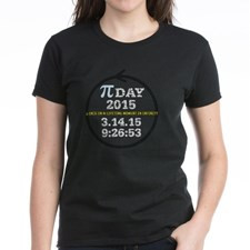 Pi Day 2015 Women's Dark T-Shirt for