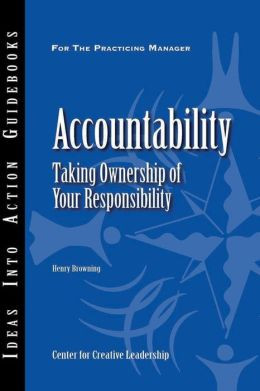 Accountability: Taking Ownership of Your Responsibility