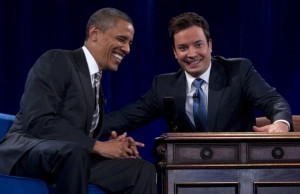 President Obama appears on Jimmy Fallon's late night show at UNC ...