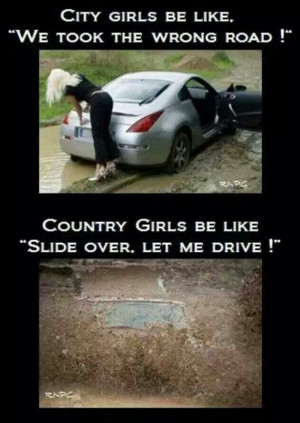 City girls vs. Country girls