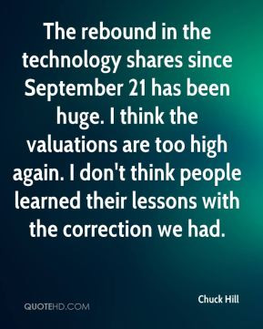 The Rebound Quotes Chuck hill - the rebound in