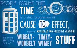 ... doctor who time blink 1920x1200 wallpaper Art / Design Typography HD