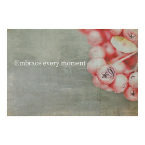 Embrace every moment !! poster