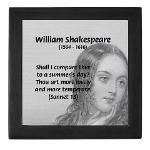 Shakespeare: Beauty of Juliet Keepsake Box