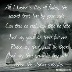 In This Moment- when the storm subsides