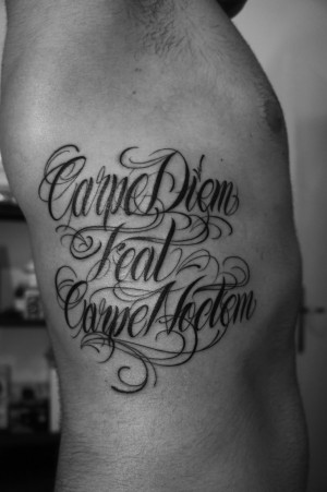 Tattoo Fran Carpe Diem Feat Noctem
