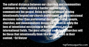 Missional Church Quotes