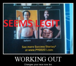Legit - Working Out Changes Your Race Now Too | Funny Pictures, Quotes ...