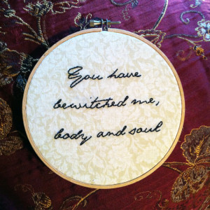 ... quote is by Jessica Pambianco of Lady Jane Longstitches in Willow