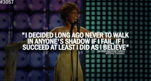 Whitney Houston quote