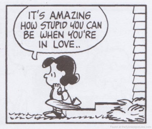Snoopy Quotes On Love Being in love