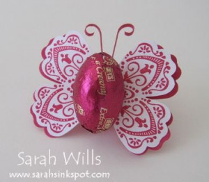 Cute & easy tutorial from Sarah Wills - beautiful butterfly Easter ...
