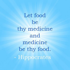Healthy eating quote.