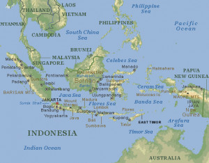 East Timor On World Map