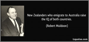 New Zealanders who emigrate to Australia raise the IQ of both ...