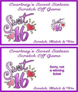 Sweet 16 Birthday Sayings