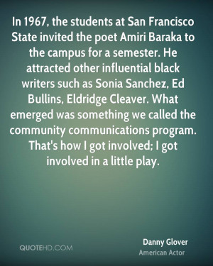 In 1967, the students at San Francisco State invited the poet Amiri ...