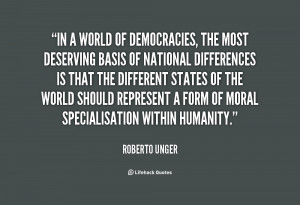 Quotes by Roberto Unger
