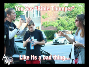Bible Thumper Meme