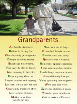 Grandparents Make The World A Little Softer, A Little Kinder, A Little ...