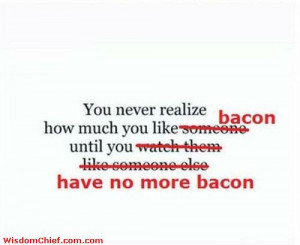 The Sciene Of Bacon Funny Cute Quote