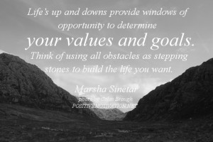 Value ang goals quotes – Lifes up and downs provide windows of ...
