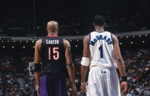 tracy mcgrady and vince carter raptors. Saturday while the Raptors