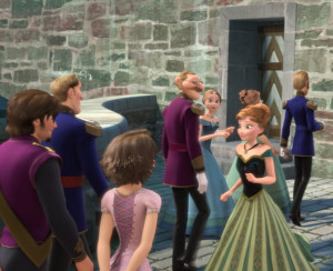 Frozen’ easter eggs: High-res looks at ‘Tangled,’ Mickey Mouse ...