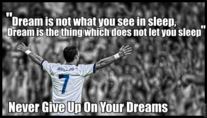 Never Give Up Quotes Football