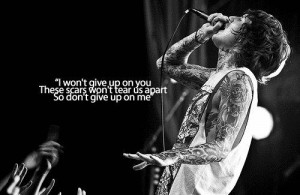 bring me the horizon, bmth, oliver sykes, lyrics, quotes, don't give ...