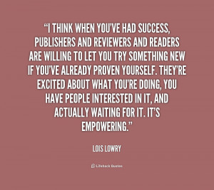 Quotes by Lois Lowry