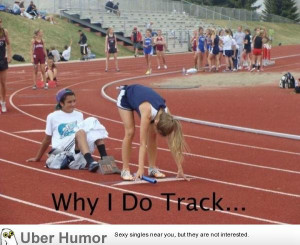 The best thing about high school track