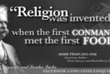 Notable Non-Believers / Quotes from famous atheist and anti-theist ...