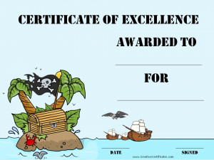 Funny Golf Awards Certificates